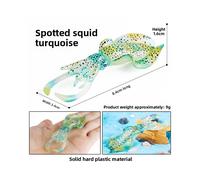 (Style 18)Modelos de peces de acuario de criatura marina lubina boca grande para exhibición en el hogar acuario