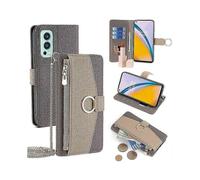 (Style A) For Oneplus Nord 2 5g Leather Case Phone Bag Cover Wallet Stand With Mirror And Chain Strap