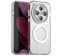 (Style A, Multicolor) For Oppo Find X8 Pro 5G Case with MagSafe Compatible Magnetic Ring PC+TPU+PET Anti-Drop Slim Clear Phone Cover