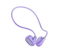 (Style A, Purple) GCD-S11 Air Conduction Wireless Bluetooth Earphones Open Ear Sports HiFi Headphones-Black
