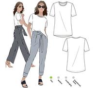 Style Arc Patrón de costura - Camiseta de punto de gema (tallas 18-30) - Haz clic para otros tamaños disponibles
