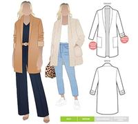 Style Arc Patrón de costura - Chaqueta Loren (tallas 04-16)
