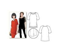 Style Arc - Patrón de costura para camiseta de raglán