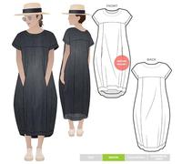 Style Arc - Patrón de costura para vestido de diseñador Sydney (tallas 18-30)