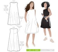 Style Arc - Patrón de costura para vestido (tallas 04-16)