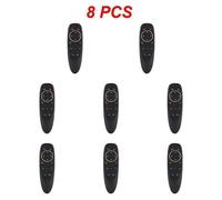 (Style B 8pcs) 1~8PCS Fly Mouse G10S Voice Remote Control 2.4G Wireless Gyroscope IR Learning for Android TV Box H96 X3