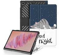 (Style B) For Lenovo Tab Plus 11.5-inch TB351FU Case Pattern Tablet Leather Cover Hollow Heat Dissipation