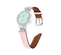 (Style B Huami Amazfit Cheetah, Pink) Crown Connector Watch Band for Huami Amazfit Cheetah Pro ,20mm Replacement Strap with Silver Buckle
