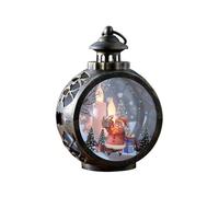(Style B, Multicolor) Christmas Decorations Christmas LED Light Glass Decorations Window Decors Tree Pendants Holiday New