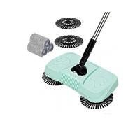 (Style-B)Three-in-one Suction Sweeper Machine No Electricity Required Cleaning Floor Sweeper For Under The Sofa Under The Bed