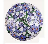 Style Ceiling Light Fixture Flush Mount, 12/16/20 Inch, Vintage Handmade Stained Glass Ceiling Lamps Chandeliers for Living Room Bedroom Dining Room Hallway Loft Decor,DX22