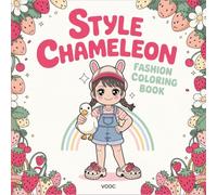 Style Chameleon: Fashion Coloring Book - Anime Girls in Diverse Styles from Kawaii to Elegant Fashion Illustrations for Adults Stress Relief and Creative Relaxation (Bold Voices Collection)