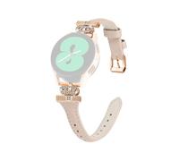 (Style E Huami Amazfit Cheetah, Apricot) For Huami Amazfit Cheetah Pro Rose Gold Buckle 20mm Watch Band Crown-shape Connector Strap