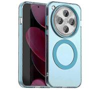 (Style E, Multicolor) For Oppo Find X8 Pro 5G Case with MagSafe Compatible Magnetic Ring PC+TPU+PET Anti-Drop Slim Clear Phone Cover