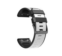 (Style F Garmin Fenix 7X, Multicolor) Diamond Texture Watch Band for Garmin Tactix 7 Pro/Fenix 7X/6X Pro/5X Plus,26mm Dual-color Silicone