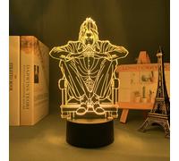 (Style G)Moriarty El Patriota Albert James Moriarty Genial Lámpara de Noche 3D Decoración del Hogar Habitación