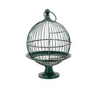 STYLE HOME Jaula decoración de metal. Azul Variante única