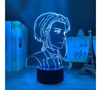 (Style I)Moriarty El Patriota Albert James Moriarty Genial Lámpara de Noche 3D Decoración del Hogar Habitación