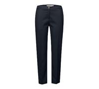 Style Maron S Style Maron - Pantalones de lana con silueta relajada, marine, 36W x 30L