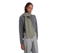 Style & Republic Bufanda de cachemira para mujer de 100% cachemira, tu acogedora bufanda de punto premium para momentos elegantes de otoño e invierno, tamaño ideal 52 cm x 172 cm, verde oliva, Talla