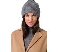 Style & Republic Gorro de cachemira para mujer de 100 % cachemira, tu acogedor gorro premium para momentos elegantes de otoño e invierno - disponible en varios tonos, gris (melange), Talla única