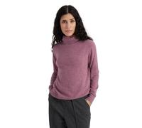 Style & Republic Jersey de cuello alto para mujer, 100% cachemira, corte ajustado, elegante jersey de punto de cachemira premium para otoño e invierno, Rosa Dull Rose, L