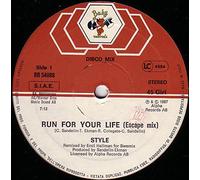 Style - Run for your life (Escape Mix, 1987) [VINYL]