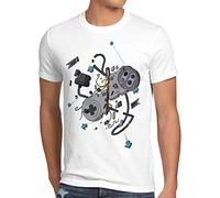 style3 16-bit Mando Camiseta para Hombre T-Shirt SNES NES Kart Yoshi Luigi Mario