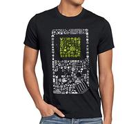 style3 8-bit Game Camiseta para Hombre T-Shirt Pixel Boy, Talla:4XL, Color:Negro