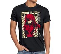 style3 Asuka Evangelion Camiseta para Hombre T-Shirt Shinji tokyo3 Neon Genesis, Talla: