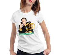 style3 Call Saul Camiseta para Mujer T-Shirt, Color:Blanco, Talla:
