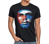 style3 Che Cuba Camiseta para Hombre T-Shirt Guevara revolución, Talla: