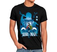 style3 Dark Fantasy Camiseta para Hombre T-Shirt Demon Anime Japan Manga, Talla:3XL