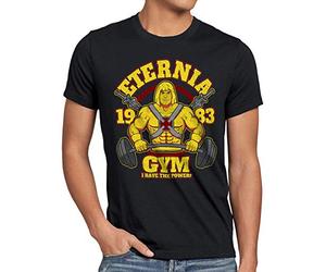style3 Eternia Fitness Camiseta para Hombre T-Shirt Gimnasio he Universe Man, Talla: