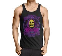 style3 Eternia University Camiseta de Tirantes para Hombre Tank Top he Masters Universe Anime, Talla:M