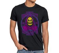 style3 Eternia University Camiseta para Hombre T-Shirt he Masters Universe Man skeleto Anime, Talla: