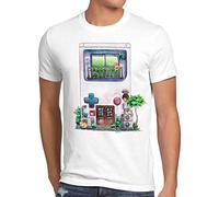 style3 Game Mansion Camiseta para Hombre T-Shirt Pixel Boy 8bit casa Japonesa, Talla:XL