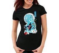 style3 Giyu Tomioka Camiseta para Mujer T-Shirt Demon Anime Japan Manga, Talla:S
