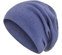 style3 Gorro Slouch Beanie de Fino Tejido de Punto Transpirable y Ligero, Gorro Unisex One-Size, Color:Azul Jeans