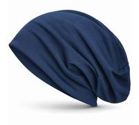 style3 Gorro Slouch Beanie de Fino Tejido de Punto Transpirable y Ligero, Gorro Unisex One Size, Color:Stone Blue
