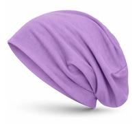 style3 Gorro Slouch Beanie de Fino Tejido de Punto Transpirable y Ligero, Gorro Unisex One Size, Color:Lila Color