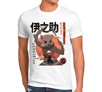 style3 Inosuke Beast Camiseta para Hombre T-Shirt Demon Anime Japan Manga, Talla:XL