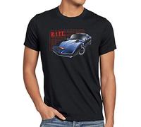 style3 K.I.T.T. Camiseta para Hombre T-Shirt Michael Knight 2000 Black Rider, Talla: