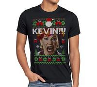 style3 Kevin Solo Camiseta para Hombre T-Shirt casa pobre Angelito Plancha suéter de Navidad Ugly Sweater, Talla:L