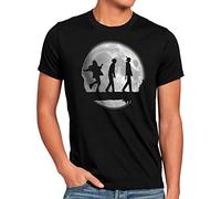style3 Mattata Moon Camiseta para Hombre T-Shirt denji Man Anime Manga Cosplay Chainsaw Devil