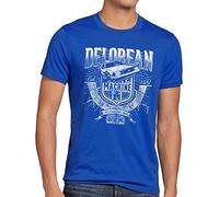 style3 Outa Time Camiseta para Hombre T-Shirt través del Tiempo Regreso al Futuro, Talla:, Color:Azul