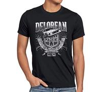 style3 Outa Time Camiseta para Hombre T-Shirt través del Tiempo Regreso al Futuro, Talla:, Color:Negro