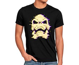 style3 Overlord Glitch Camiseta para Hombre T-Shirt he Master Universe Man Anime, Talla: