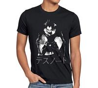 style3 Shinigami Ryuk Camiseta para Hombre T-Shirt Death Cuaderno Anime Yagami Note