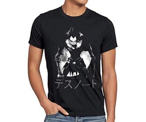 style3 Shinigami Ryuk Camiseta para Hombre T-Shirt Death Cuaderno Anime Yagami Note, Talla: